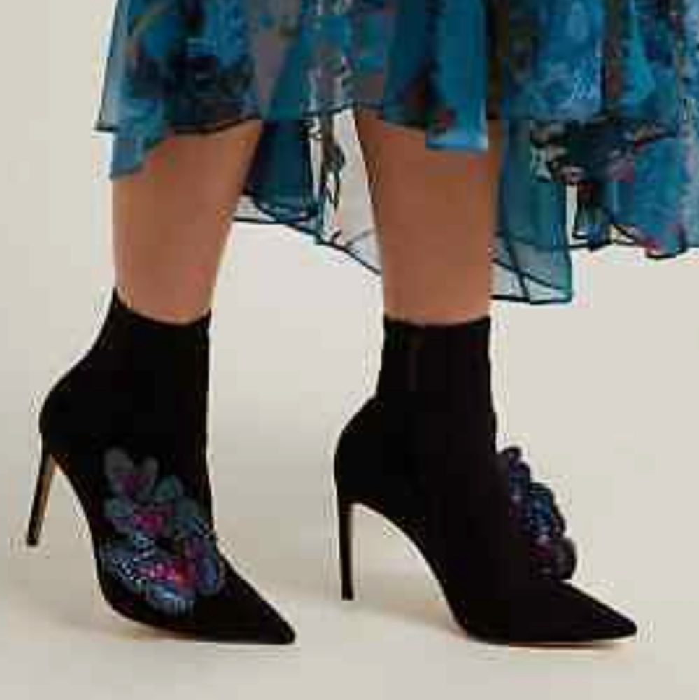Sophia Webster, Riva black ankle boot